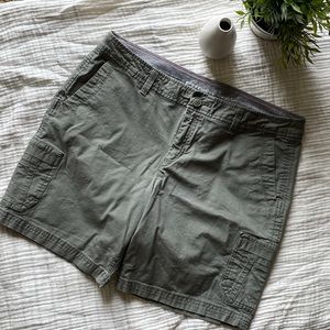 Eddie Bauer Olive Khaki Shorts